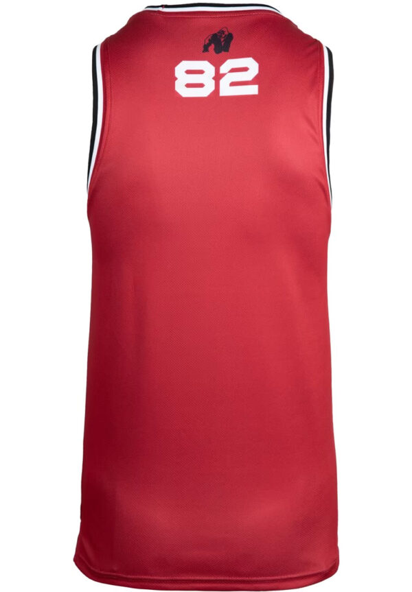 Keene Reversible Tank Top – Red/Black - Image 2