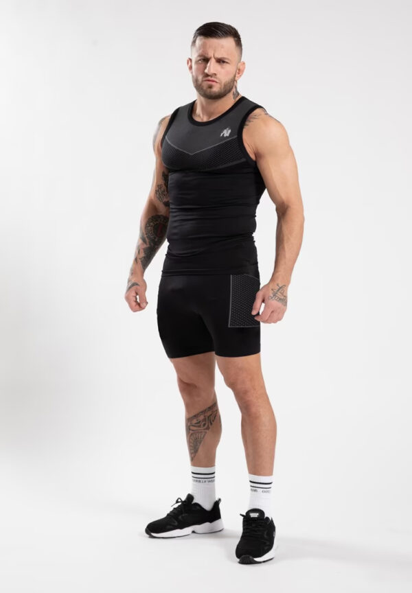 Norton Seamless Tank Top – Black - Image 6