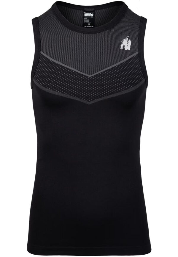 Norton Seamless Tank Top – Black - Image 3