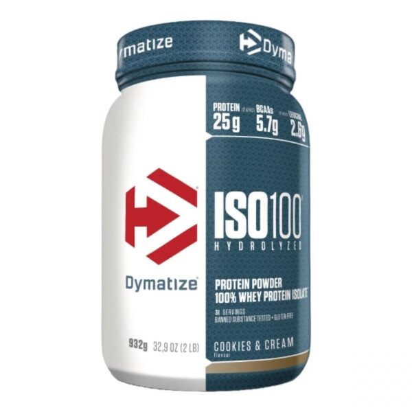 ISO 100 Hydrolyzed 900gr COOKIES & CREAM