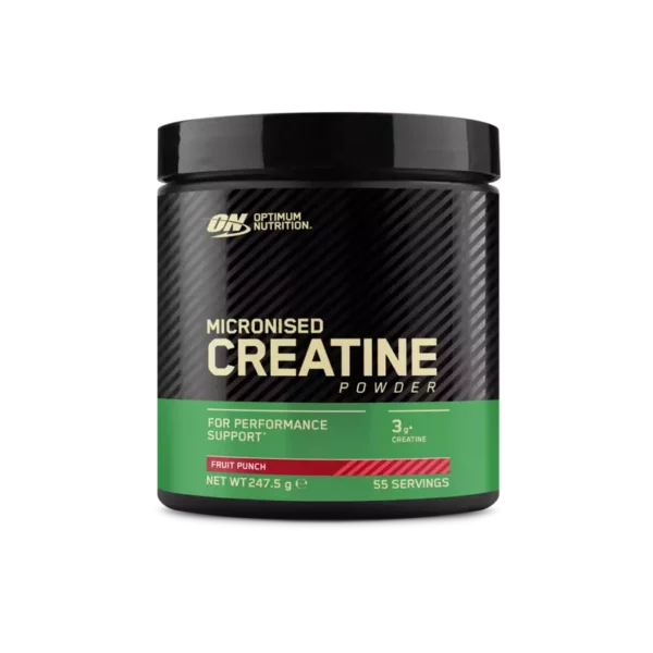 Micronised Creatine Powder 247.5g (Optimum Nutrition) FRUIT PUNCH