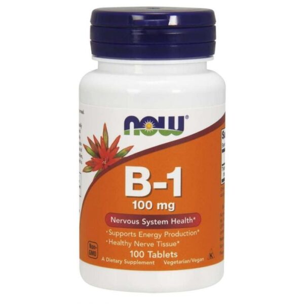 Vitamin B-1 100 mg 100TAB NOW Foods