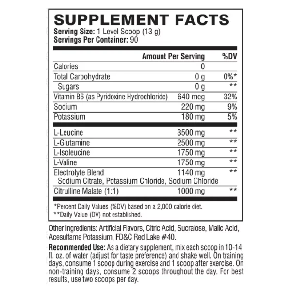 Scivation Xtend The Original Bcaa 1270gr 90SERV Watermelon - Image 2