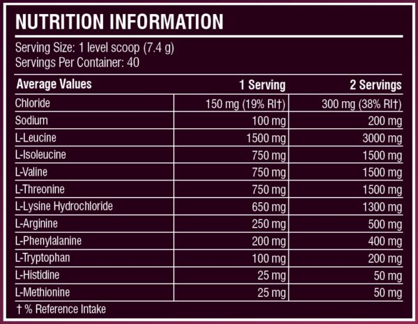 XTEND EAA 300g, 40servs. (Scivation) SUMMER FRUITS - Image 2
