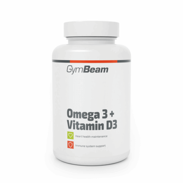 Ωμέγα 3 + Βιταμίνη D3 - GymBeam 90 CAPS