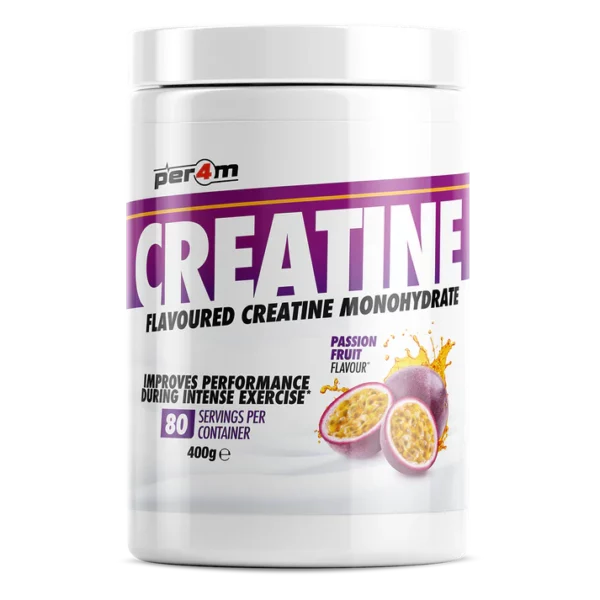 CREATINE FLAVOURED 400GR PASSION FRUIT