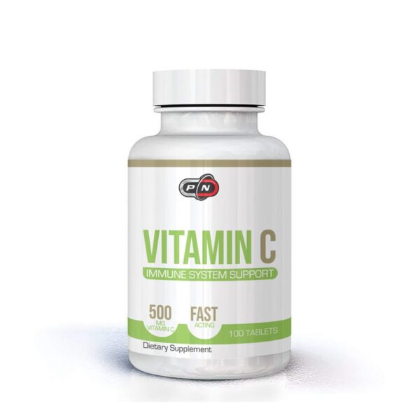 VITAMIN C-1000 + Rose Hips - 100 tablets PURE NUTRITION