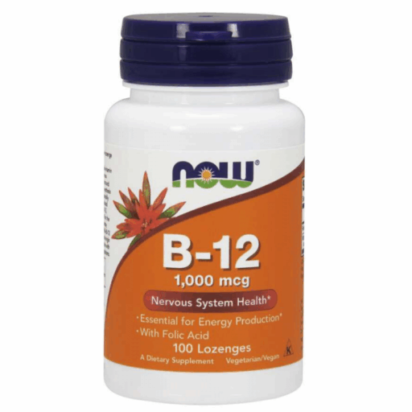 Vitamin B-12 1000 mcg 100TAB NOW Foods