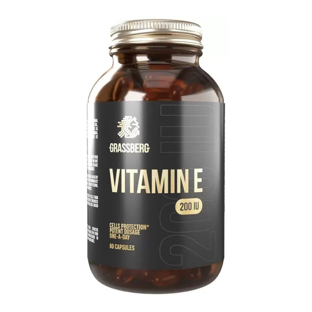 Grassberg Vitamin E 200iu 134mg